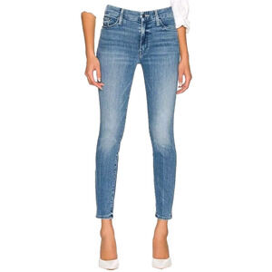 MOTHER The Looker Ankle Jeans 25 We The Animals Medium‎ Wash Faded